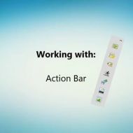 Snel acties uitvoeren met de Action Bar in Visual Paradigm